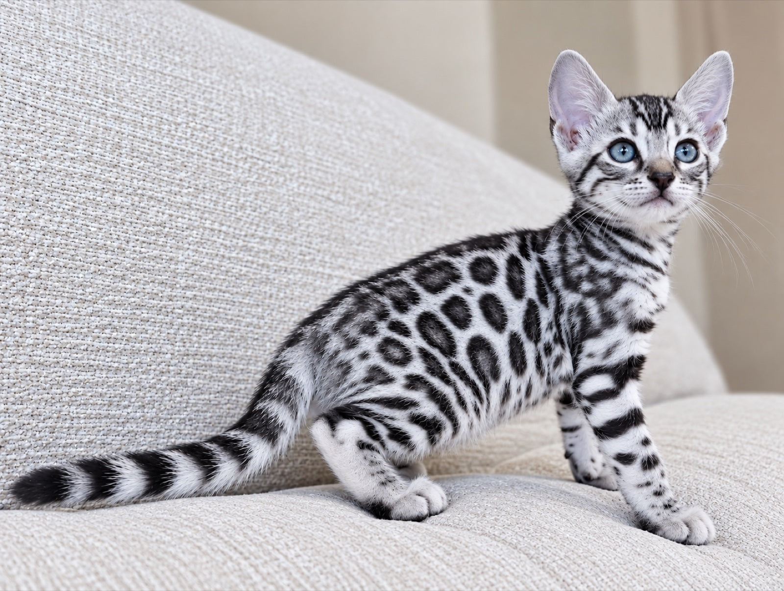 Bengal kitten at Bimini Cats — Wild Look, Warm Heart