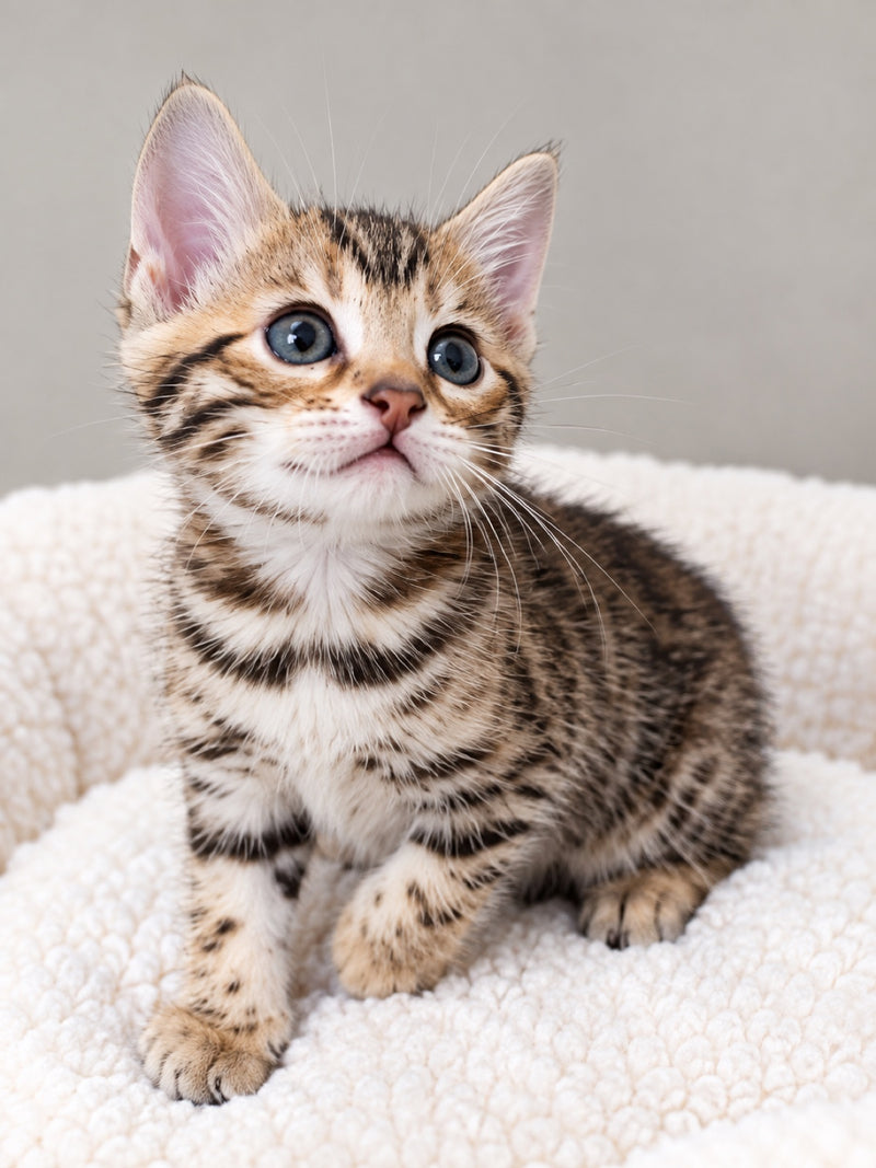Brown Bengal kitten at Bimini Cats